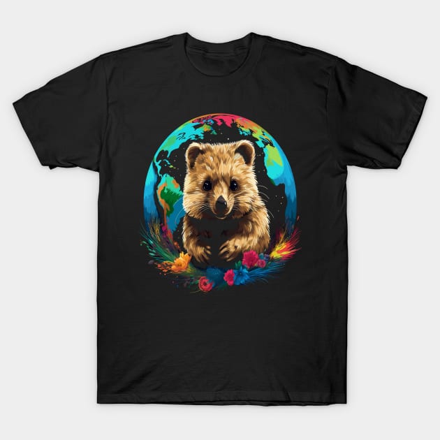 Quokka Earth Day T-Shirt by JH Mart